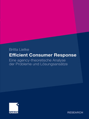cover image of Efficient Consumer Response